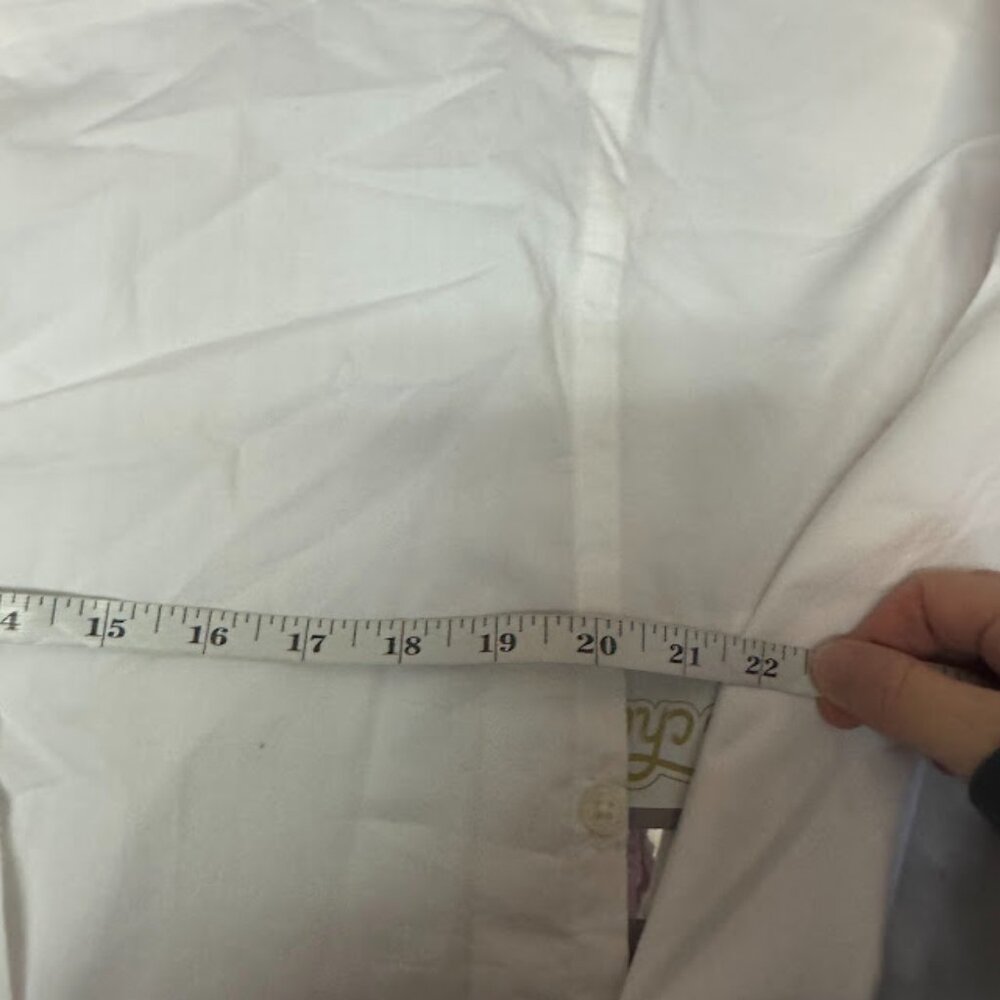 J.Crew White Cotton Poplin Boatneck Ciel Top Size XS NWT - Picture 10 of 11